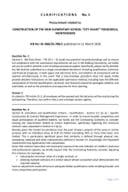 Clarifications No. 1