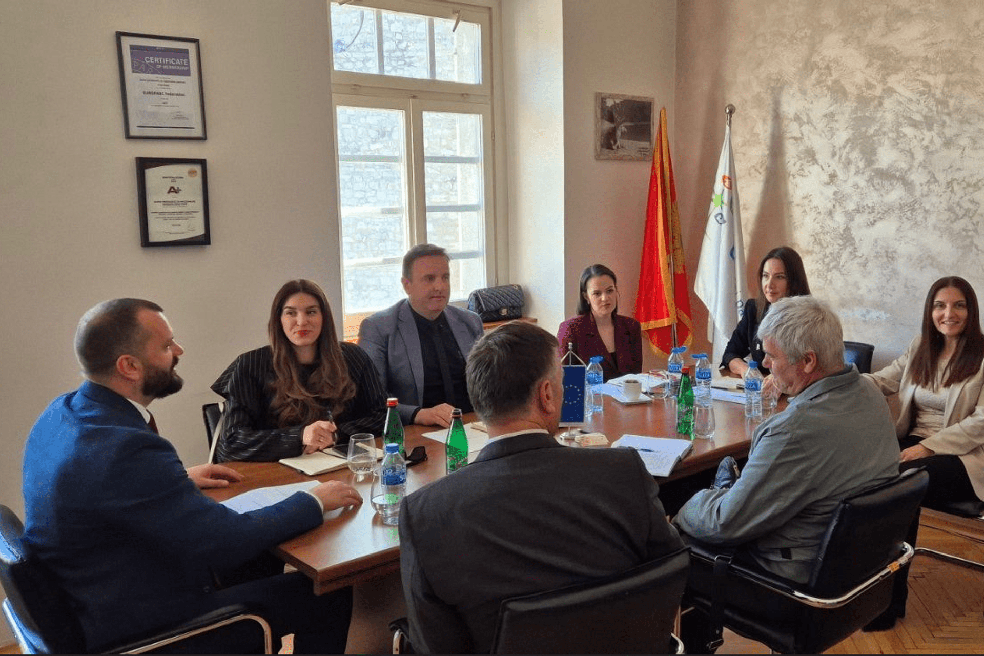 Milutin Butorović sa direktorima NP Durmitor, Prokletije, Biogradska gora i Skadarsko jezero