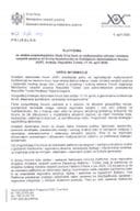 Predlog platforme za učešće potpredsjednika Vlade Crne Gore za međunarodne odnose i ministra vanjskih poslova mr Ervina Ibrahimovića na Antalijskom diplomatskom forumu (ADF), Antalija, Republika Turska, 17-19. april 2026. godine