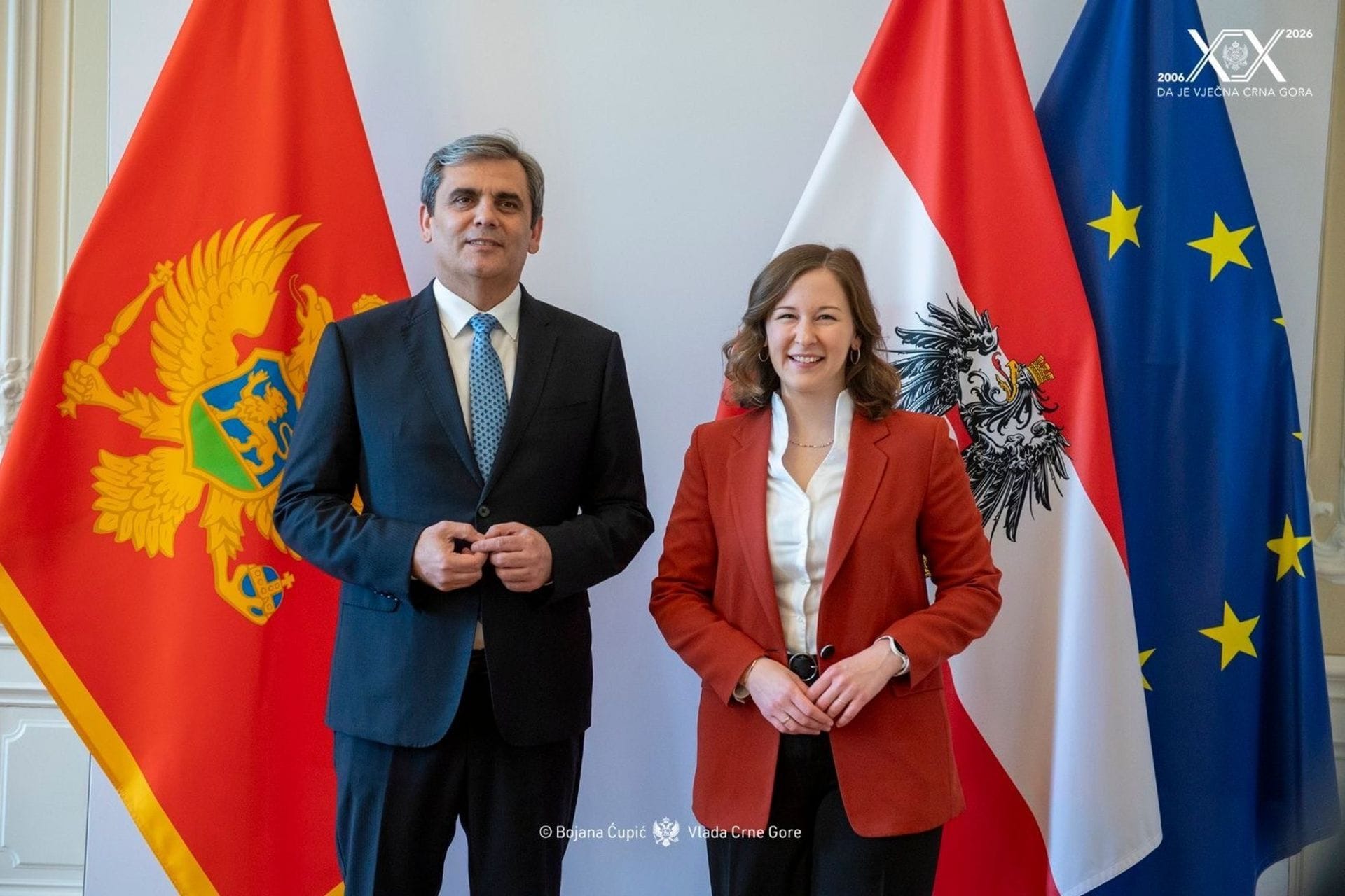 Ibrahimović u zvaničnoj posjeti Beču: Austrija pouzdan partner evropskog puta Crne Gore; jačanje bilateralne saradnje i političkog dijaloga 3 Ibrahimović u Austriji