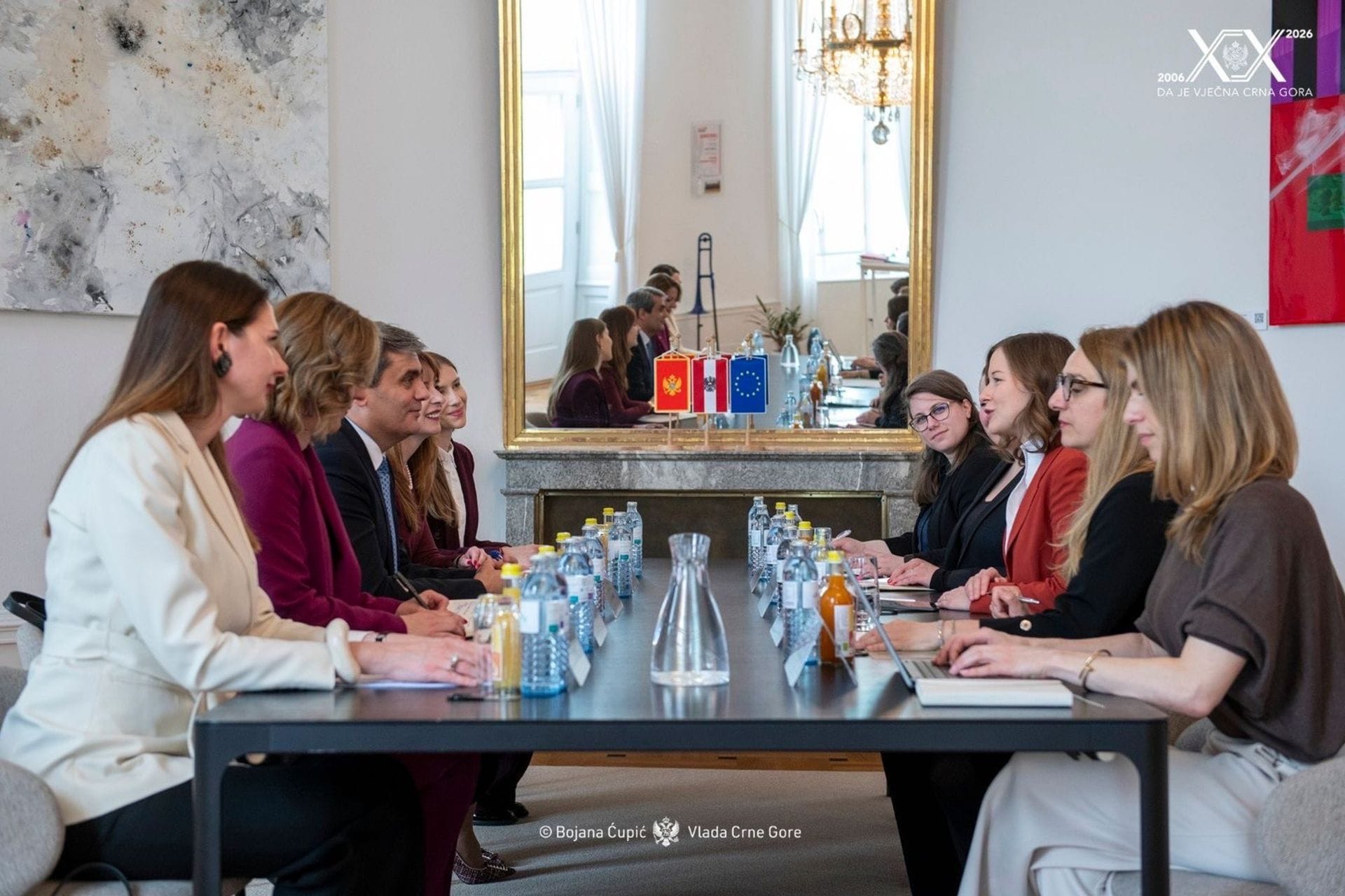 Ibrahimović u zvaničnoj posjeti Beču: Austrija pouzdan partner evropskog puta Crne Gore; jačanje bilateralne saradnje i političkog dijaloga 2 Ibrahimović u Austriji