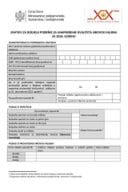 Obrazac - Zahtjev za dodjelu podrške za unapređenje kvaliteta sirovog mlijeka za 2026. godinu