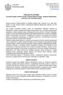 Предлог платформе поводом посјете министра правде мр Бојана Божовића Хагу - Краљевина Низоземска, у периоду 21-22. април 2026. године