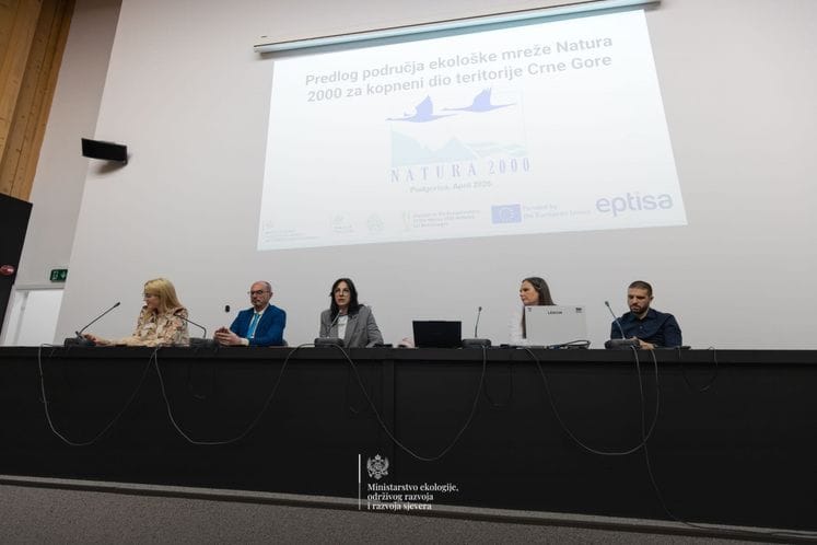 U MERS-u održana javna rasprava o Predlogu područja Natura 2000 za kopneni dio teritorije Crne Gore