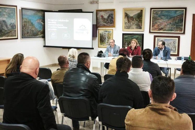 U Andrijevici održana prva radionica „Seoska iskustva na klik“