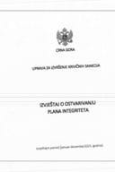 Izvještaj o ostvarivanju plana integriteta