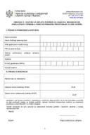 Obrazac II -Zahtjev za isplatu podrske za nabavku mehanizacije prikljucaka i opreme 2026