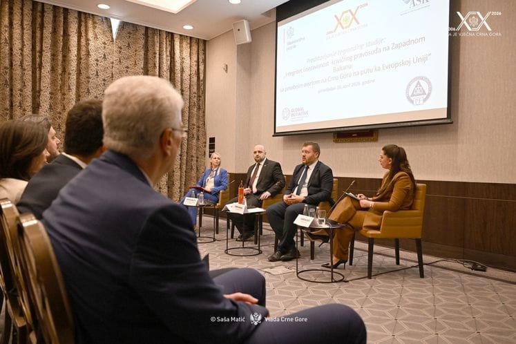 Regionalna studija o integritetu i nezavisnosti krivičnog pravosuđa na Zapadnom Balkanu predstavljena u Podgorici