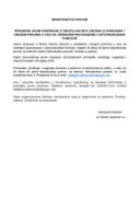 PROGRAM JAVNE RASPRAVE