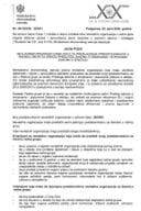 Javni poziv NVO - PREDLOG  o izmjenama i dopunama Zakona o stečaju