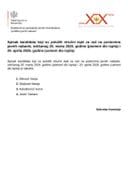 Spisak kandidata koji su položili stručni ispit za rad na poslovima javnih nabavki, održanog 26. marta 2026. godine (pismeni dio ispita) i 20. aprila 2026. godine (usmeni dio ispita)