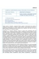 RIA Obrazac za Nacrt zakona o dopunama Zakona o porezu na dobit pravnih lica