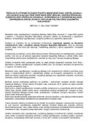 Предлог платформе за радну посјету министарке рада, запошљавања и социјалног дијалога Наиде Нишић, Берлину, СР Њемачка ради учешћа на догађају „Конференција о Западном Балкану: Унапређење запошљавања и социјалне политике кроз заједничко дјеловање“