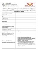 ZAHTJEV ZA ODOBRAVANJE PODRŠKE 2026