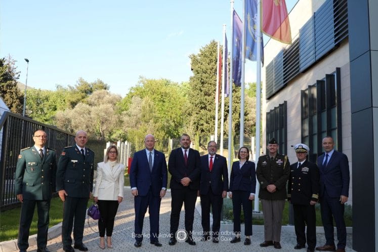 Krapović sa Vitaker u Baru: SAD ključni saveznik i podrška modernizaciji Vojske Crne Gore