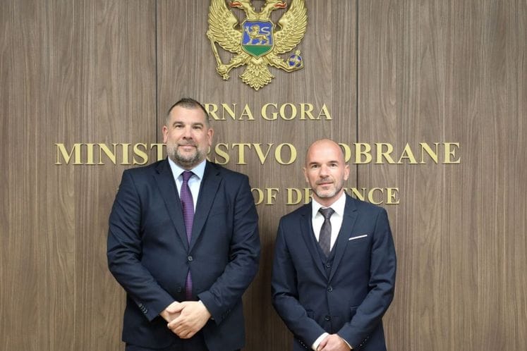 Ministar odbrane Dragan Krapović sastao se sa ambasadorom Mađarske u Crnoj Gori, NJ.E. Peterom Heteijem