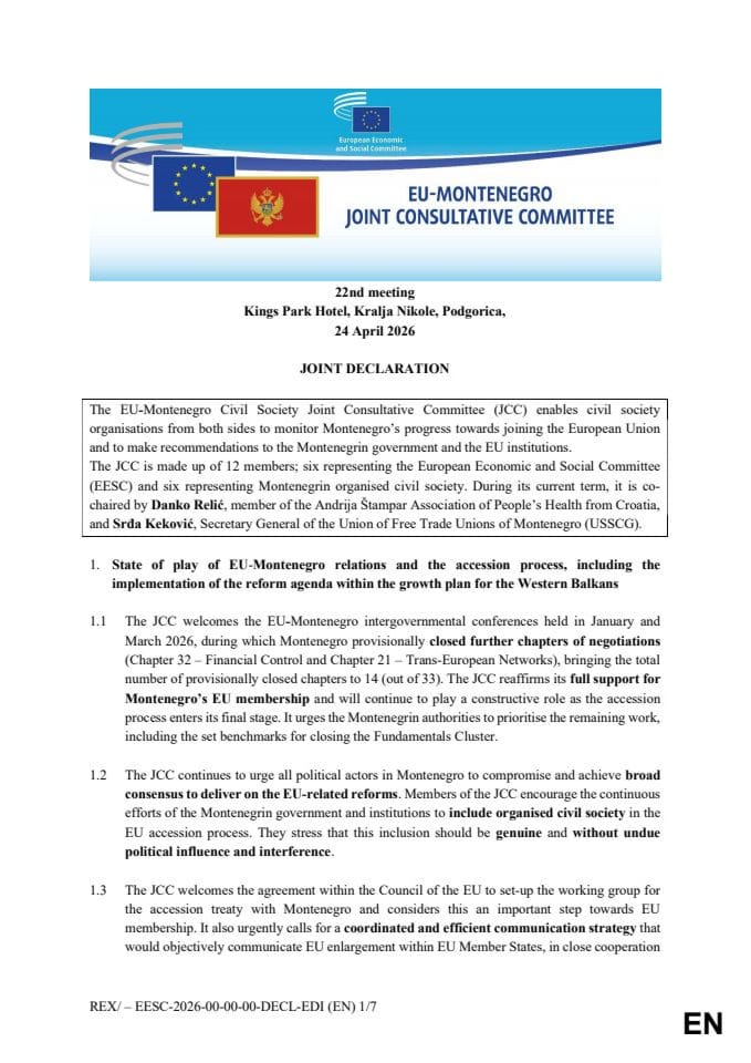Joint declaration 22nd EU MN JCC_final