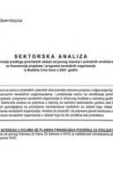 Sektorska analiza - borba protiv trgovine ljudima