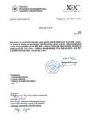 Izdati urbanističko-tehnički uslovi - 04-332-26-2608-16 ARSLAN YUSUF BAR