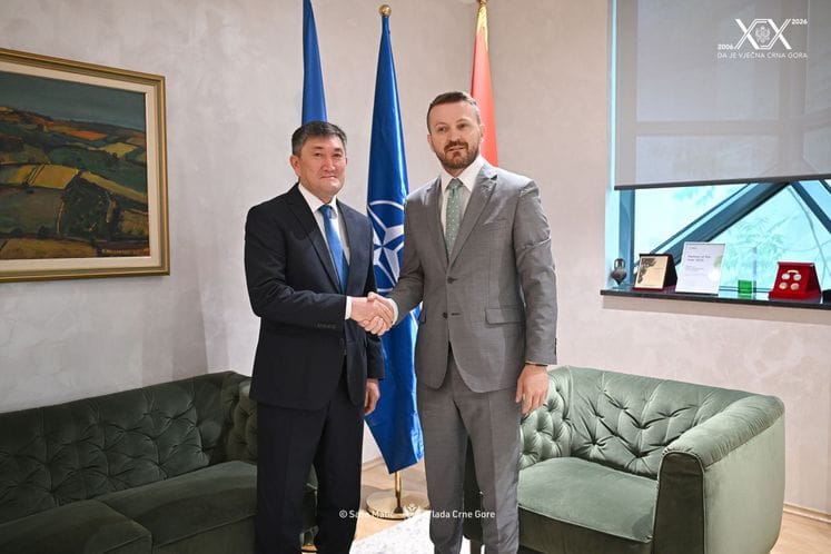 Ministar  Dukaj - Gabiden Temirbek, generalni konzul Kazahstana u Crnoj Gori (1)