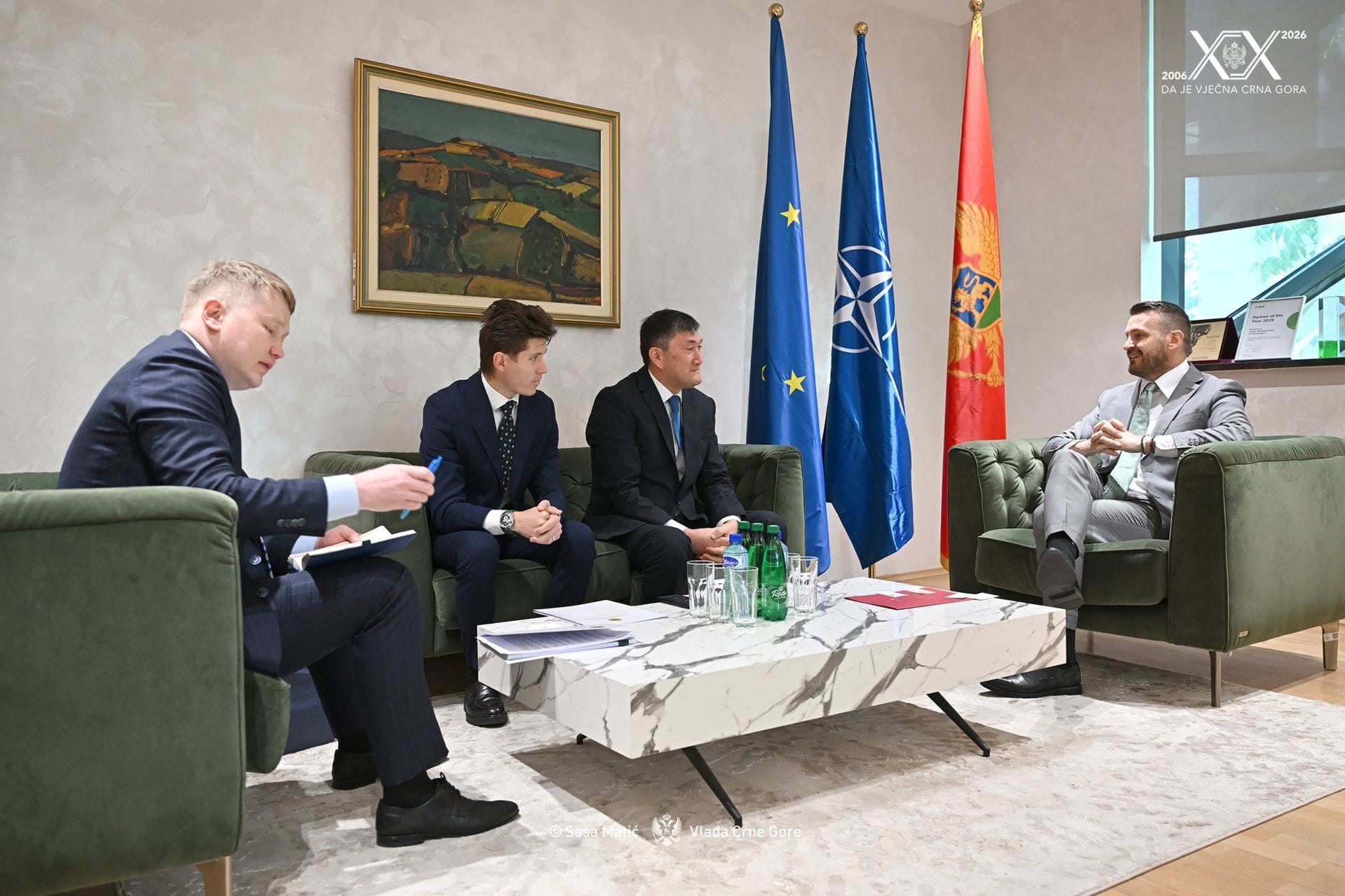 Ministar  Dukaj - Gabiden Temirbek, generalni konzul Kazahstana u Crnoj Gori (1)