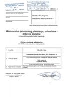 Prijava radova adaptacije - 09-7-26-5857-1 ZELENILO D.O.O.