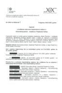 Zapisnik o izvršenom redovnom inspekcijskom nadzoru u Komunalnoj policiji i inspekciji u Prijestonici Cetinje