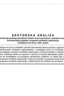 Nacrt sektorske analize  u oblasti razvoja zaštite prava potrošača