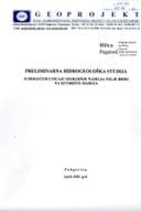 Preliminarna hidrogeološka studija o potencijalnim lokacijama novih izvorišta za vodosnabdijevanje na području Podgorice