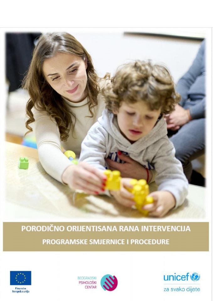 Porodično orijentisana rana intervencija: programske smjernice i procedure