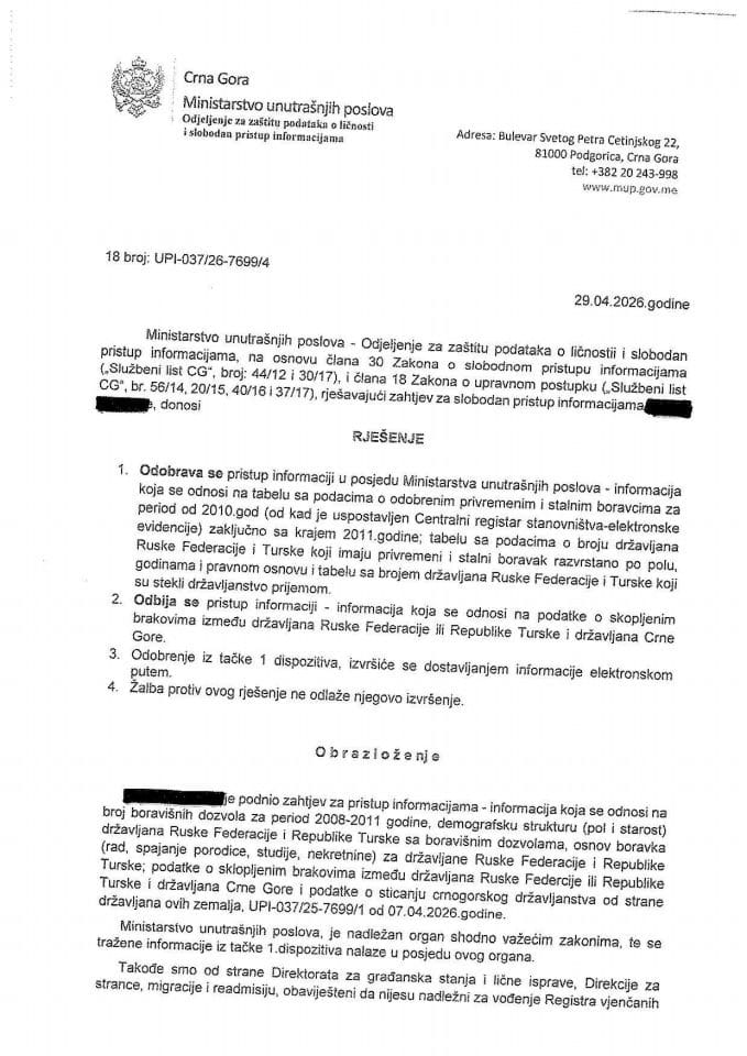 rješenje br. 18-UPI-037/26-7699/4