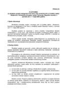 Predlog platforme za studijsku posjetu delegacije Crne Gore, koju predvodi prof. dr Anđela Jakšić - Stojanović, ministarka prosvjete, nauke i inovacija, Republici Austriji, u periodu od 4 - 7. maja 2026. godine