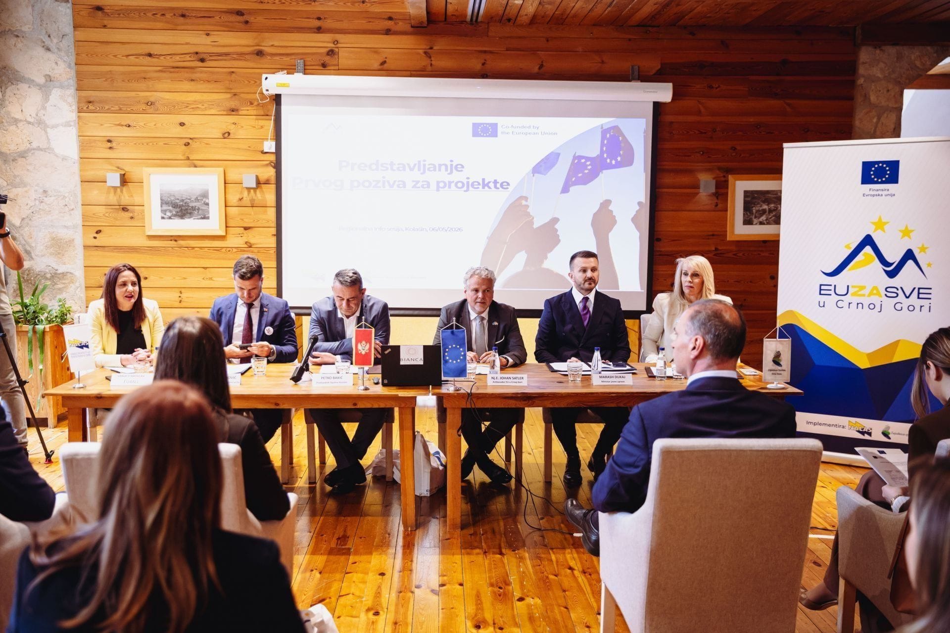 KOLAŠIN OTVORIO OBILJEŽAVANJE DANA EVROPE: Početak nacionalnog programa promocije evropskih vrijednosti u Crnoj Gori