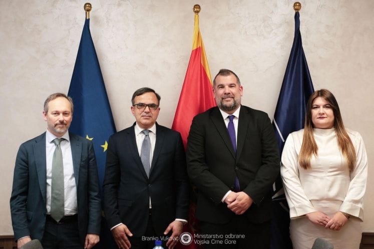 Sastanak ministra odbrane sa delegacijom Evropske službe za vanjske poslove