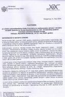 Predlog platforme za učešće potpredsjednika Vlade Crne Gore za međunarodne odnose i ministra vanjskih poslova mr Ervina Ibrahimovića na 135. ministarskoj sjednici Komiteta ministara Savjeta Evrope, Kišinjev, Republika Moldavija, 14-15. maj 2026. godine