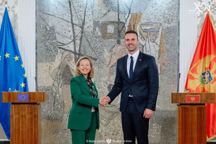 Milojko Spajić - Nadija Kalvinjo, predsjednica EIB