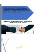 Program rada Ministarstva ekonomskog razvoja za 2026. godinu