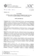 Predlog platforme za radnu posjetu mr Milojka Spajića, predsjednika Vlade Crne Gore, Ujedinjenim Arapskim Emiratima, 12-15. maj 2026. godine