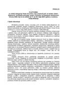 Predlog platforme za učešće delegacije Vlade Crne Gore, koju predvodi prof. dr Anđela Jakšić-Stojanović, ministarka prosvjete, nauke i inovacija, na Svjetskom obrazovnom forumu 2026, koji će se održati od 17. do 20. maja 2026. godine, u Londonu, Velika Britanija