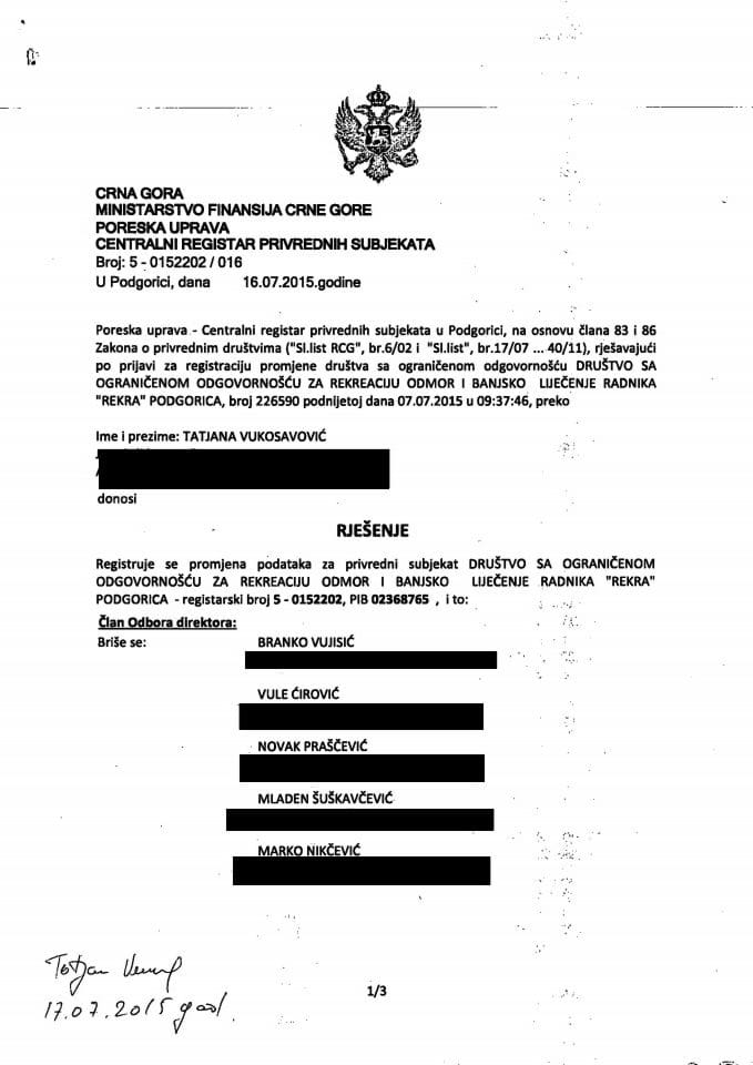 Informacija XVII 05/02-UP-278/5-25
