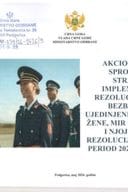 Akcioni plan za primjenu Strategije R SBUN 1325 - 2026-2027