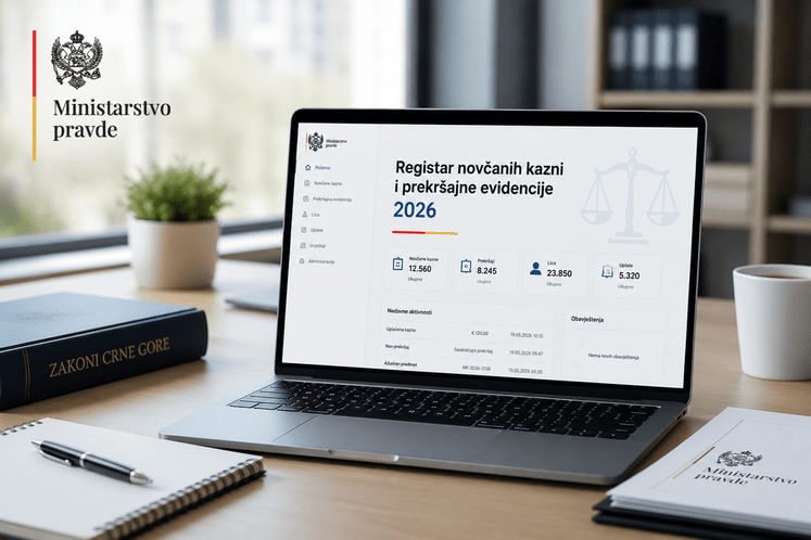 Registar novčanih kazni i prekršajne evidencije 2026