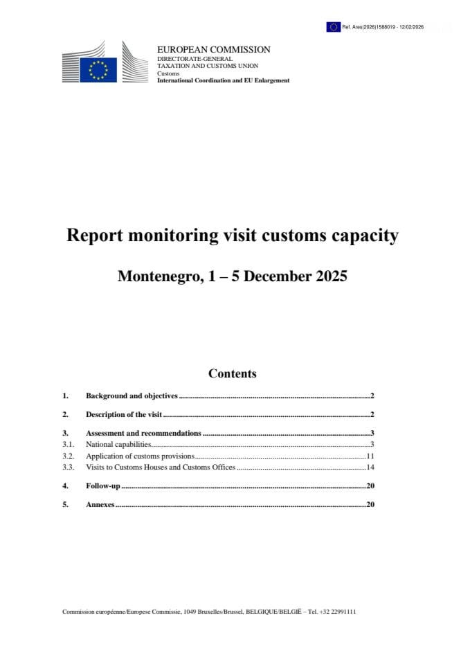Zahtjev za slobodan pristup informacijama Institut alternativa dokument 4 CH 29 Report monitoring ME_202512_final