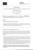 Zahtjev za slobodan pristup informacijama Institut alternativa dokument 5 PP 24 Law on forreigners TAIEX Zahtjev za slobodan pristup informacijama Institut alternativa dokument 5 PP 24 Law on forreigners TAIEX