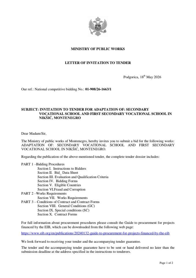 Invitation letter