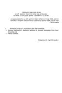 Предлог дневног реда за 127. сједницу Владе Црне Горе