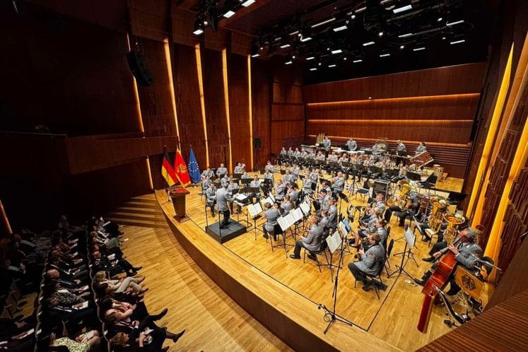 Koncert Orkestra Oružanih snaga Savezne Republike Njemačke, organizovan povodom obilježavanja 20 godina obnove nezavisnosti Crne Gore