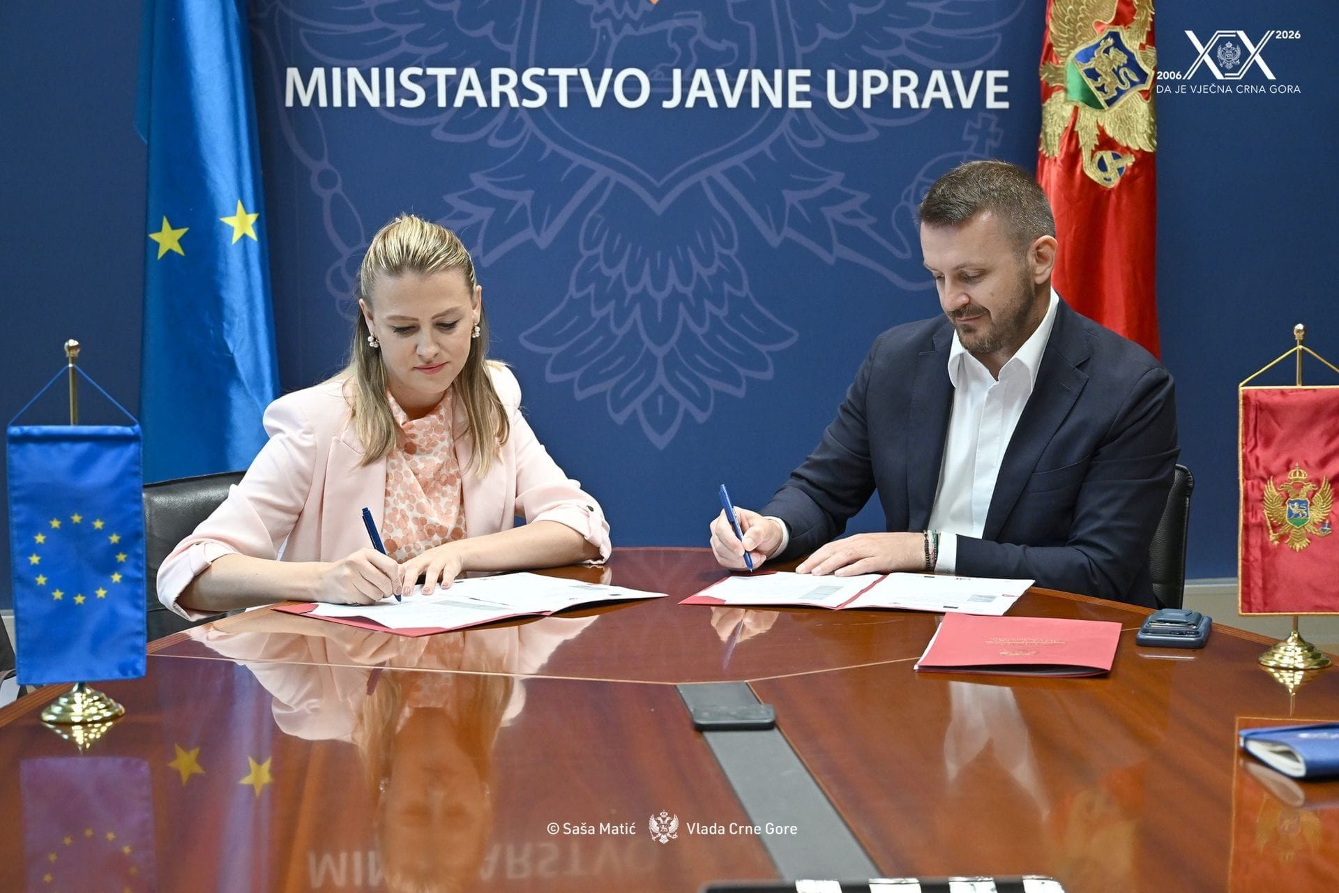 Ministarstvo javne uprave i Zavod za socijalnu i dječju zaštitu potpisali projekat implementacije CAF modela upravljanja kvalitetom