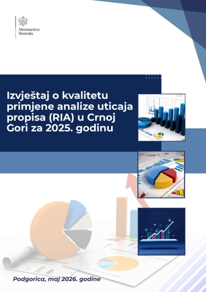 Izvještaj o kvalitetu primjene analize uticaja propisa ((RIA)) u Crnoj Gori za 2025. godinu