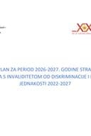 АКЦИОНИ ПЛАН ЗА ПЕРИОД 2026-2027. СТРАТЕГИЈЕ ЗА ЗАШТИТУ ЛИЦА С ИНВАЛИДИТЕТОМ ОД ДИСКРИМИНАЦИЈЕ И ПРОМОЦИЈУ ЈЕДНАКОСТИ 2022-2027.